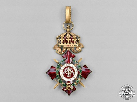 Order of Military Merit, Type I, II Class (with war decoration 1916-1933)