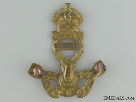 Royal Hamilton Light Infantry Other Ranks Cap Badge Reverse