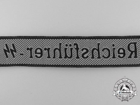 Waffen-SS Reichsführer-SS Cuff Title Reverse