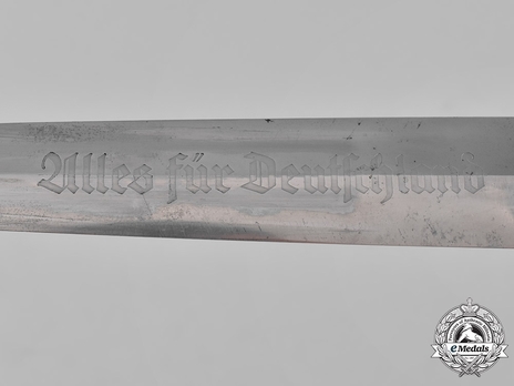 SA Standard Service Dagger by H. A. Erbe (RZM marked) Obverse Inscription