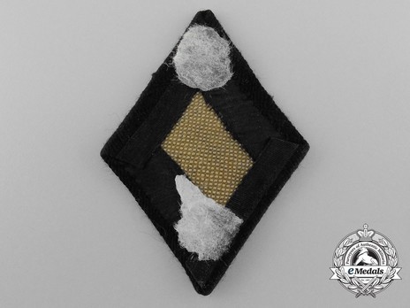 Waffen-SS Police Service Identification Badge Reverse
