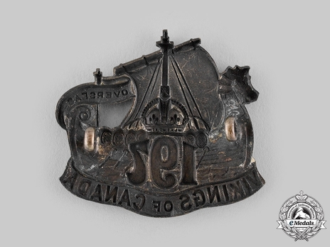 197th Infantry Battalion Other Ranks Cap Badge Reverse