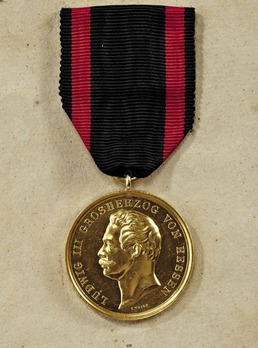 Order of Ludwig, Gold Medal (1850-1889, for merit) Obverse