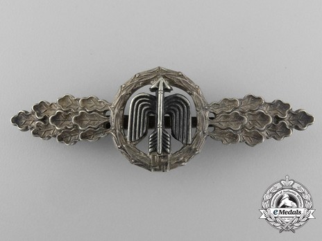 Short-Range Day Fighter Clasp, in Silver (in tombac) Obverse