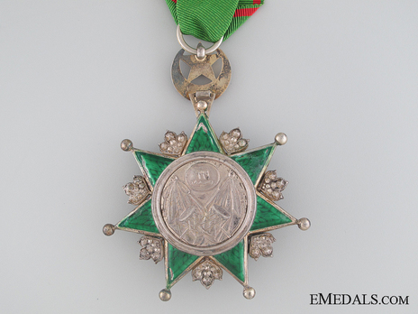 Order of Osmania, Civil Division, IV Class Reverse