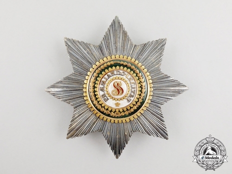 Order of Saint Stanislaus, Type I, Civil Division, I Class Breast Star (in gold)