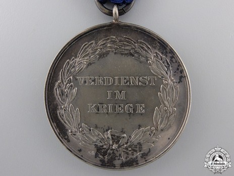 War Merit Medal, 1914 (in silvered bronze) Reverse