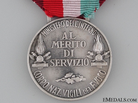 Silver Medal (Fascist issue) Reverse