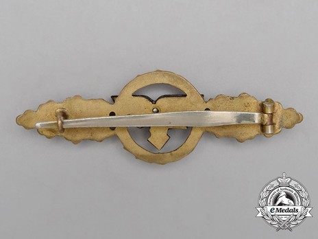 Transport & Glider Clasp, in Gold Reverse
