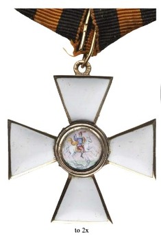 Order of Saint George, IV Class Cross (post 1908, bomb style)