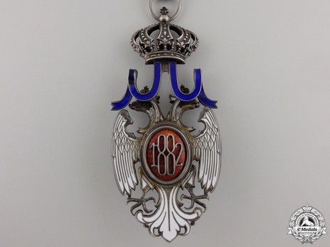 Order of the White Eagle, Type II, Civil Division, III Class Reverse