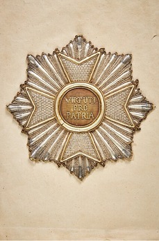Military Order of Max Joseph, Grand Cross Breast Star (embroidered) Obverse