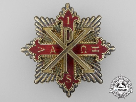 Constantinian Order of St. George, Knight Commander Breast Star Obverse