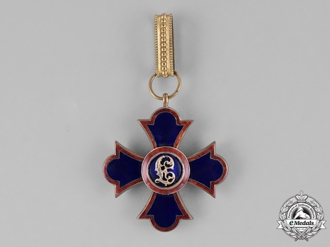 Order of Merit of the Principality of Liechtenstein, I Class Commander Reverse