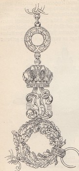 Type II, Civil Division, Collar (in Gold)