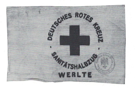 German Red Cross Medical Section Armband Obverse