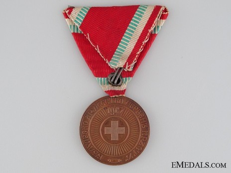 Red Cross Medal, in Bronze Obverse