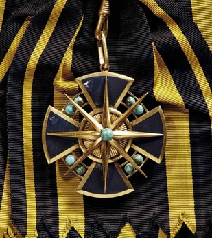 Order of the Star of Brabant, I Class Grand Commander with Turquoise Obverse