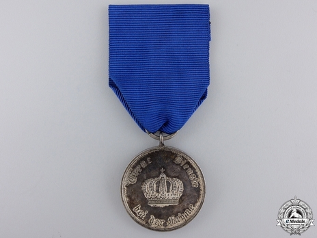 Military Long Service Decoration, Type II, III Class Medal Obverse