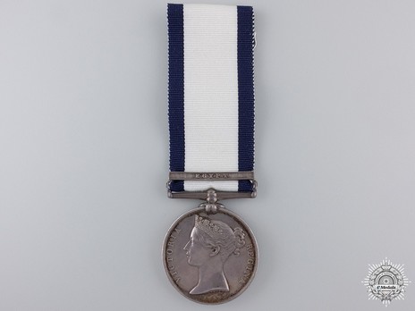 Silver Medal (with "EGYPT" clasp) Obverse