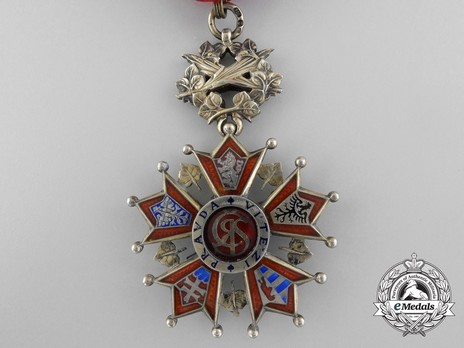 Order of the White Lion, Civil Division, V Class Knight Reverse