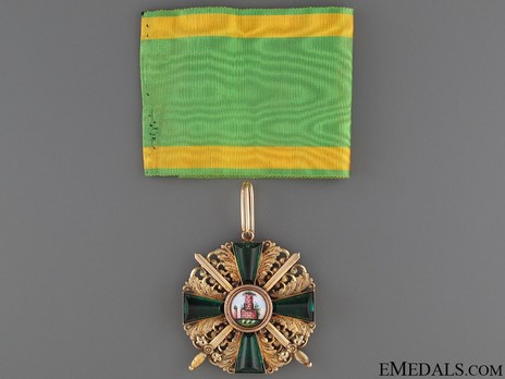 Commander with Swords (in silver gilt) Obverse with Ribbon