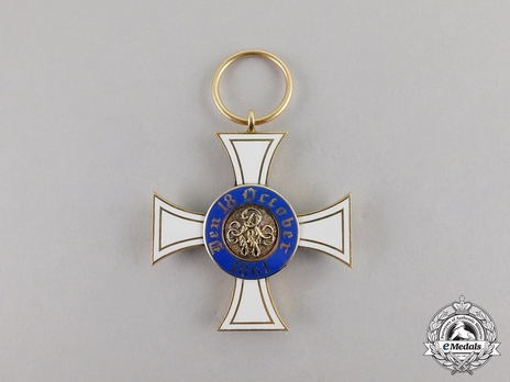 Order of the Crown, Civil Division, Type I, II Class Cross Reverse