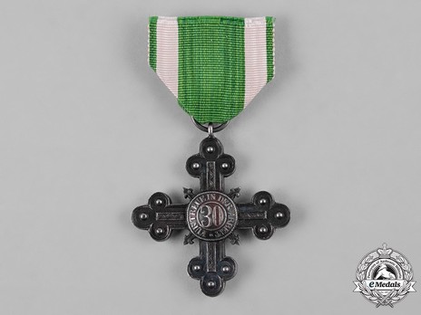 Long Service Decoration for Domestic Service, Type II, for 30 Years Obverse