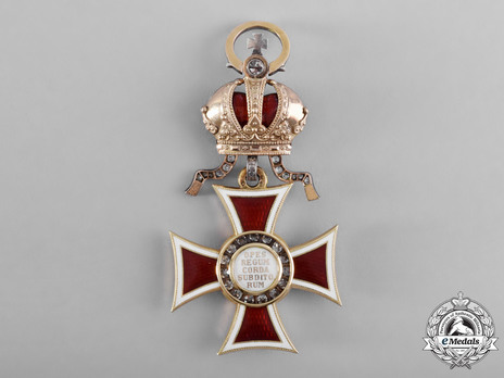 Order of Leopold, Type III, Civil Division, Grand Cross in Diamonds Reverse