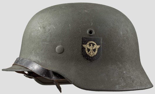 German Police Helmet M40 Left