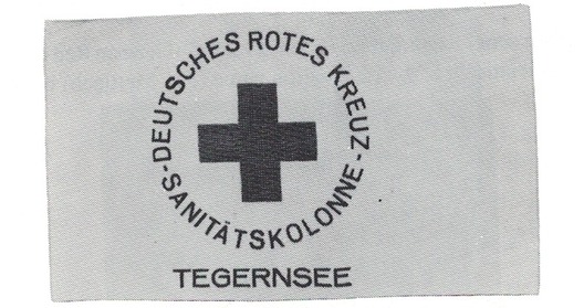 German Red Cross Medical Column Armband Obverse