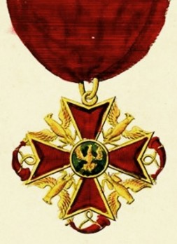 Order of the Golden Eagle, Cross Reverse