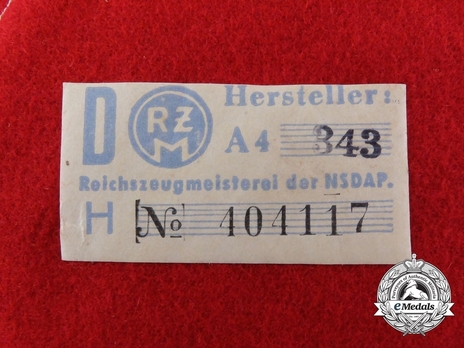 NSDAP Politischer Leiter-Anwärter Type II Kreis Level Armband RZM Tag
