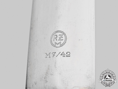 NSKK M33 Service Dagger by Weyersberg, Kirschbaum & Cie. Maker Mark