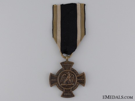 Commemorative Cross for the Austrian War, for Faithful Warriors Obverse