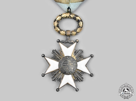 Order of the Three Stars, IV Class Reverse