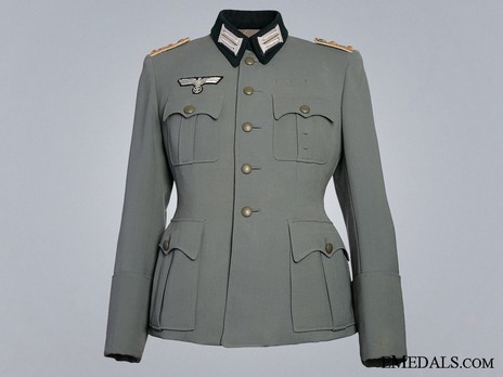 German Army Officer's Field Tunic Obverse