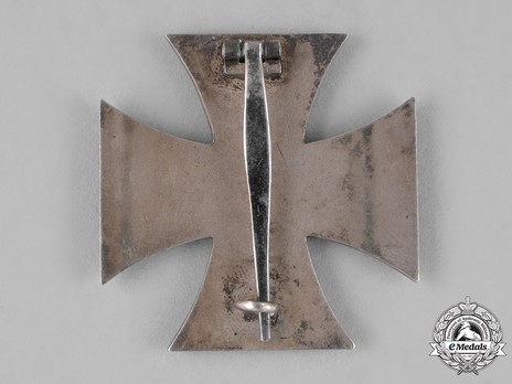 Iron Cross I Class, by Klein & Quenzer (unmarked) Reverse