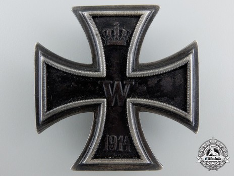 Iron Cross 1914, I Class Cross, by Friedländer Obverse