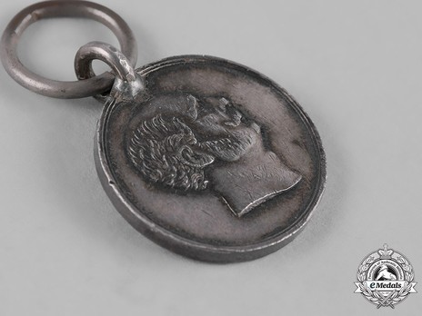 Wilhelm Long Service Medal, Type III, in Silver Obverse