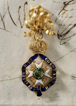 House Order of Saxe-Ernestine, Type II, Civil Division, Princess Cross Obverse