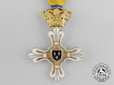 Civil Merit Order of St. Louis, Commander Reverse