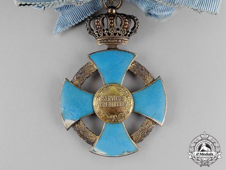 Order of Faithful Service, Grand Cross Reverse