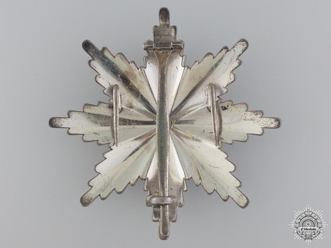 Order of the Phoenix, Type I, Grand Cross Breast Star Reverse