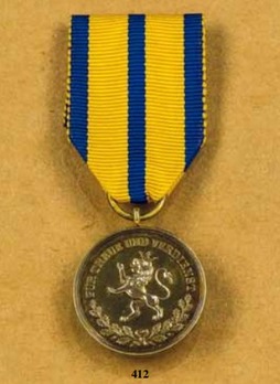 Schwarzburg Duchy Honour Cross, Gold Medal (in silver gilt) Obverse