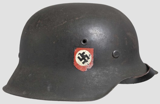 German Police Helmet M42 Right