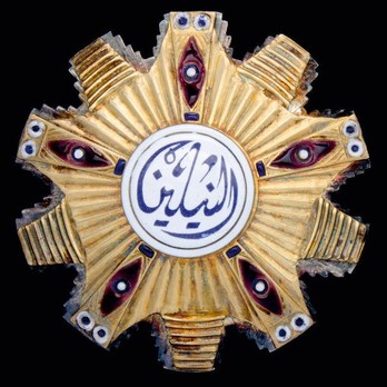 Order of the Two Niles, Grand Cross Breast Star Obverse