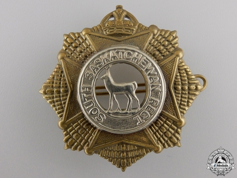 South Saskatchewan Regiment Other Ranks Cap Badges Obverse