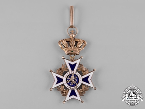 Order of Orange-Nassau, Commander (Civil Division, 1892-1970) Reverse