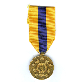 Garda Síochána Golden Jubilee Medal in Gold